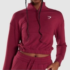 Gymshark Cropped Pullover - Small